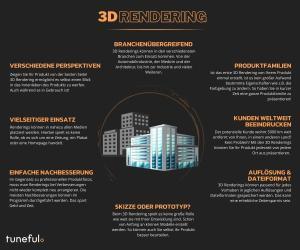 Infografik 3D Renderings Architektur